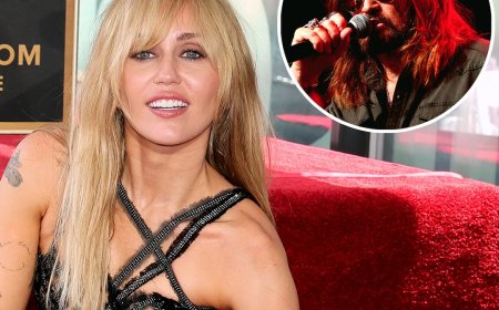 Miley Cyrus Shouts Out Dad Billy Ray Amid His Absence at Walk of Fame