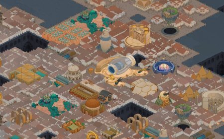 Amberspire review: a sci-fi city-builder that knows when enough is enough