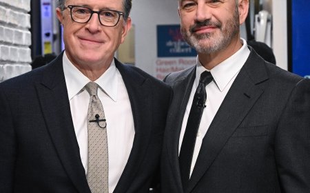 How Jimmy Kimmel Is Supporting Stephen Colbert for Late Show Finale