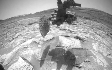 Curiosity Rover Got its Arm Stuck in a Martian Rock