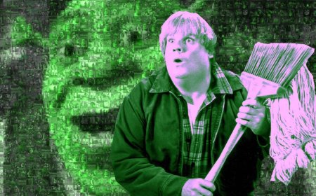 Before Mike Myers was Shrek, it was Chris Farley