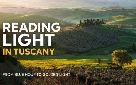One Tuscan Morning, 12 Different Images: How to Read the Light