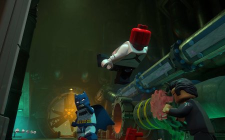 'Red Hood Gang' red brick location in Lego Batman: Legacy of the Dark Knight
