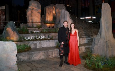 ‘Outlander’ Stars Caitríona Balfe and Sam Heughan Bid an Emotional Farewell to the Series — and React to the Finale