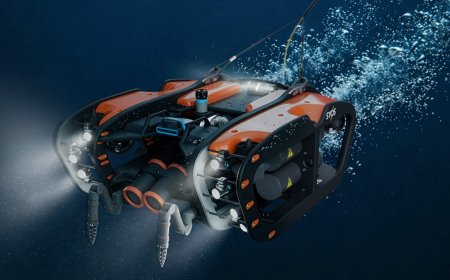 Startup unveils underwater drone designed for protecting undersea cables — small drone dives to 1,640 feet, comes with four-hour battery endurance or unlimited range when tethered to surface power source