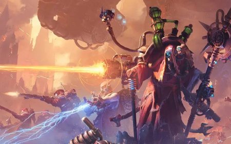 "If they turn off, they might not be able to turn them on again": The charming reason behind Dawn of War 4's excitable, dancing mech