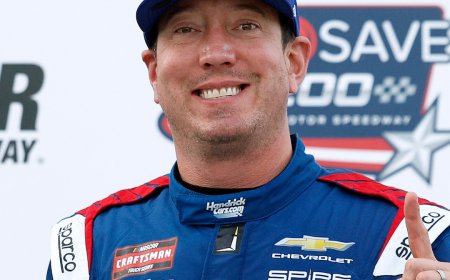 NASCAR's Kyle Busch Honored During Indy 500 3 Days After His Death