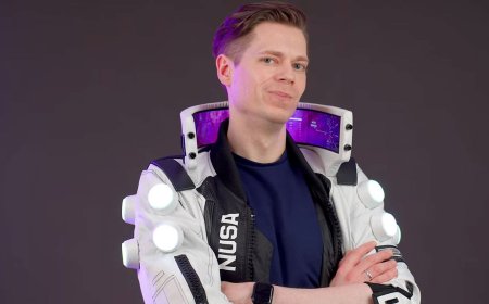 Cyberpunk 2077 cosplay jacket features a $1,200 flexible OLED collar that you can game on with a Steam Controller — dual Raspberry Pi 4s power the wearable tech
