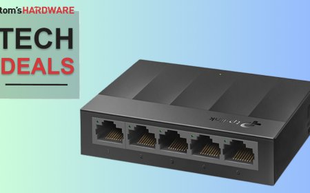 Grab this $8.97 TP-Link Ethernet Switch to ditch Wi-Fi lag and unlock 4K streaming and gaming at home — huge 47% discount for compact, fanless gigabit hub with five additional ports for your network