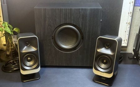 Klipsch Pro Media Lumina Review: Slimmer subwoofer, even slimmer bass