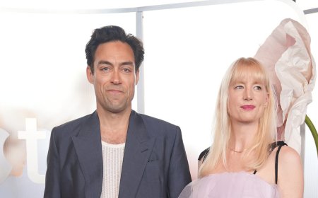 Rivals star Alex Hassell makes rare red carpet appearance with stylish wife Emma King at pre-BAFTA TV bash - ahead of the show's 'even raunchier' second season
