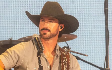 Country singer Riley Green makes a rare sighting in Texas after being hired as a coach alongside Kelly Clarkson on The Voice