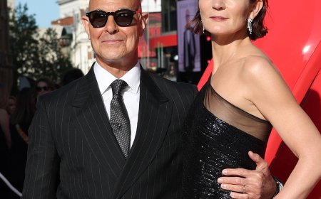 Stanley Tucci Defends 21-Year Age Gap With Wife Felicity Blunt