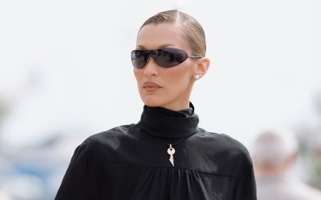 Bella Hadid shows her support for her Palestinian homeland by wearing a key necklace with a significant meaning at the Cannes Film Festival