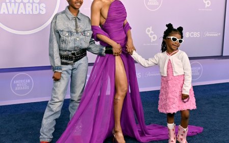 AMAs: Teyana Taylor's Daughter Junie Rates Her Mom's Breathtaking Look