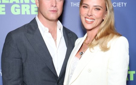 Colin Jost Doubles Down on Being Scarlett Johansson’s Plus One
