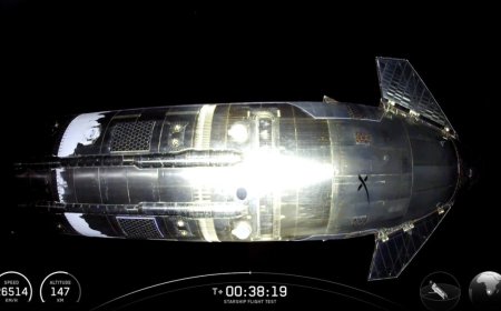 SpaceX's Starship V3—still a work in progress—mostly successful on first flight