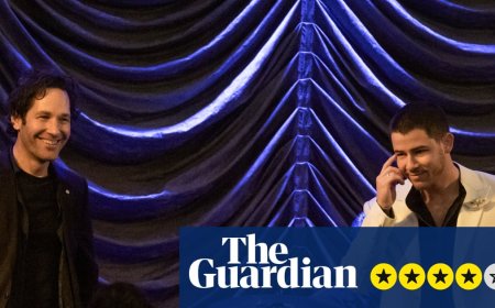 Power Ballad review – Nick Jonas and Paul Rudd star in terrific comedy of bromance and betrayal