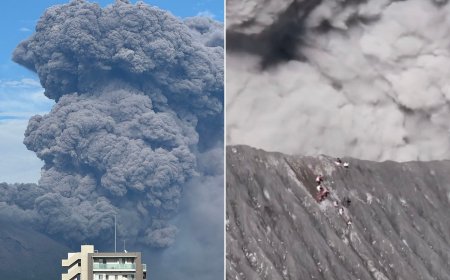 On-The-Ground Images of Two Powerful Volcanic Eruptions Today