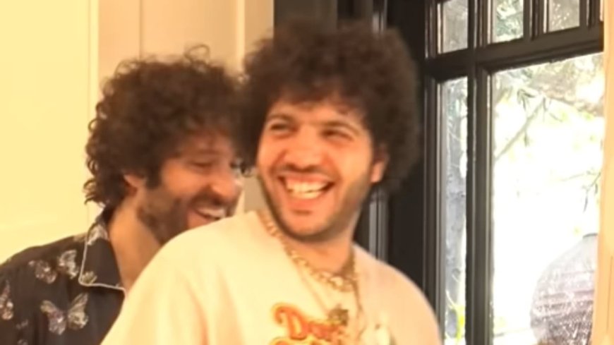 Benny Blanco comes under fire for 'tone deaf' interview with Barry Keoghan as he asks to change the subject to 'something fun' after actor discussed drug addiction, near-death experience and his mother's overdose