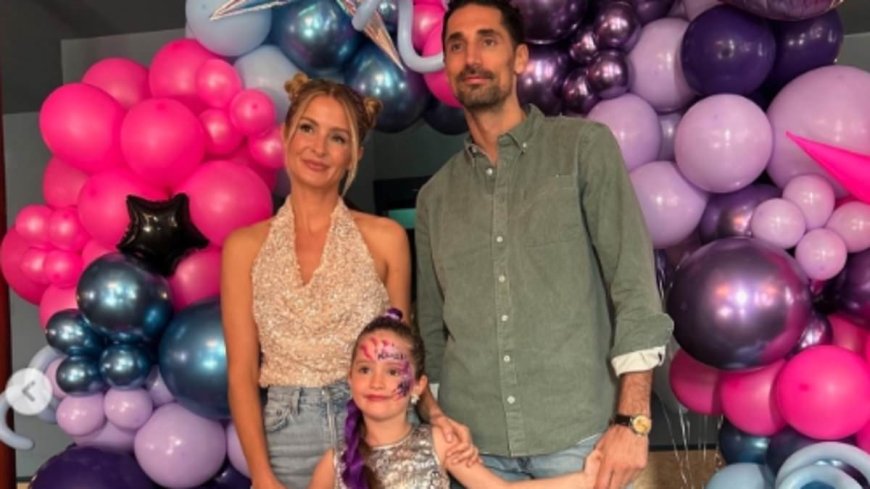 Millie Mackintosh and estranged husband Hugo Taylor reunite for daughter Sienna's sixth birthday following their split