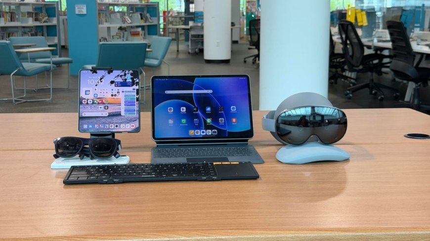 I ditched my laptop for XR headsets, tablets, and phones - and learned an important lesson