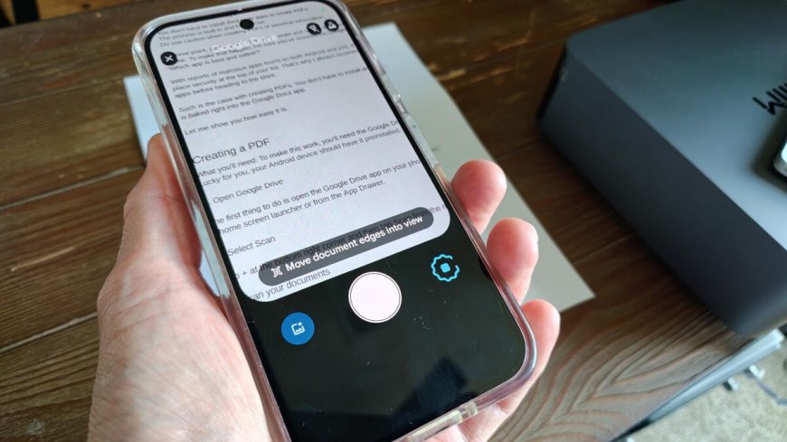 How I scan documents with my Android phone and turn them into PDFs for free - it's easy