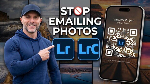 Lightroom's QR Code Share Feature Makes Delivering Photos Effortless