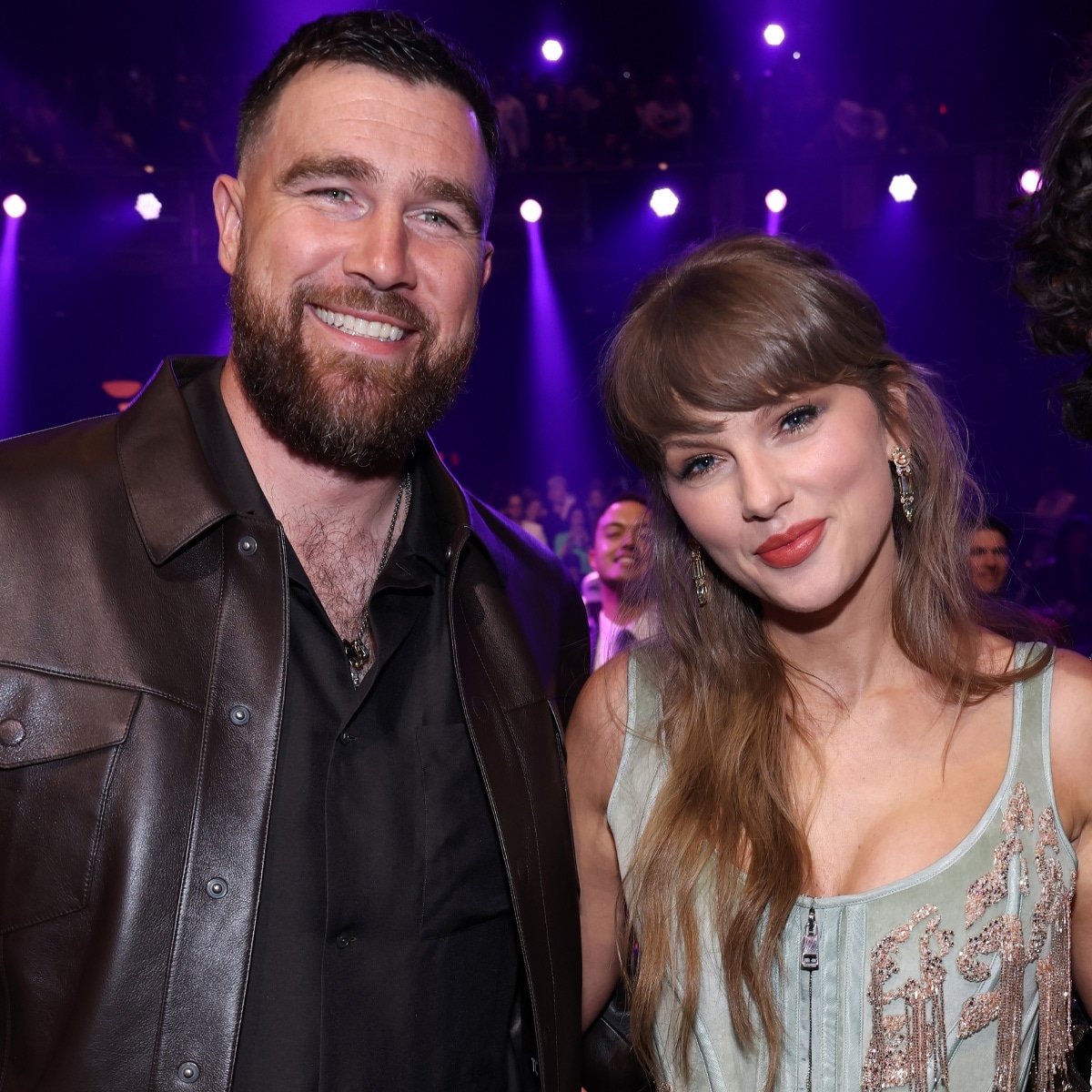 Taylor Swift Performs at Fiancé Travis Kelce’s Tight End University