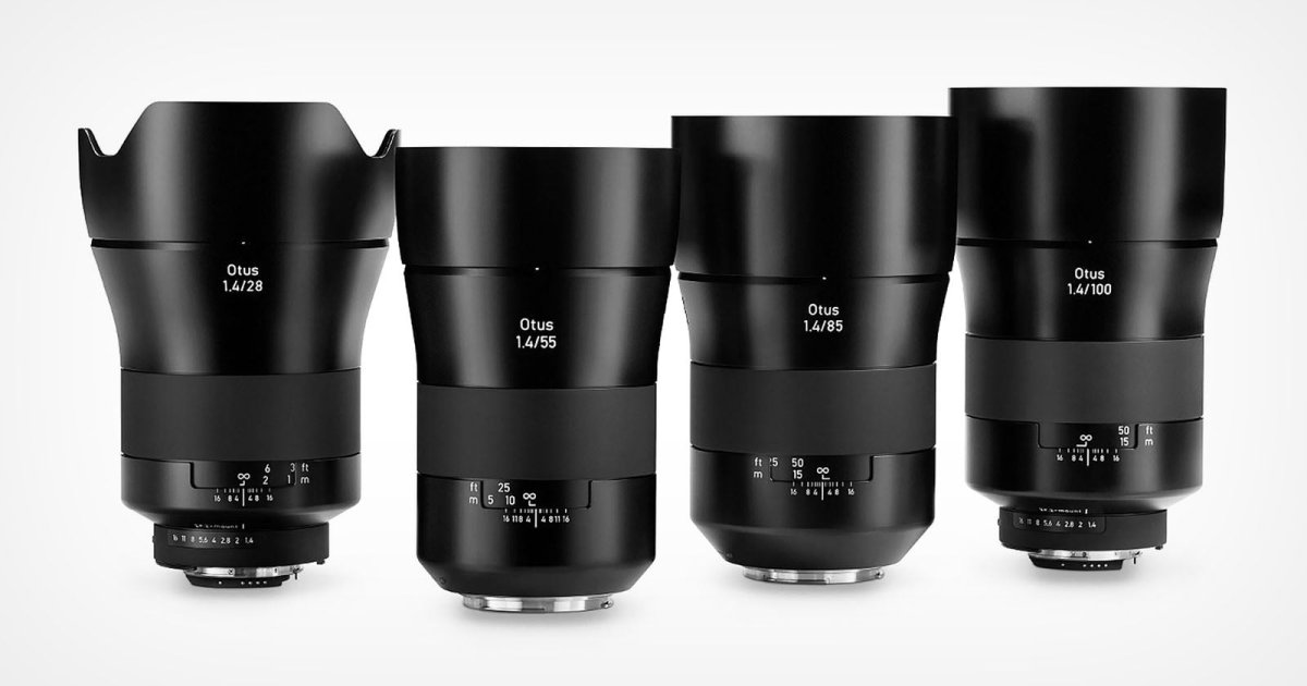 The Legendary Zeiss Otus DSLR Lenses Have Been Discontinued