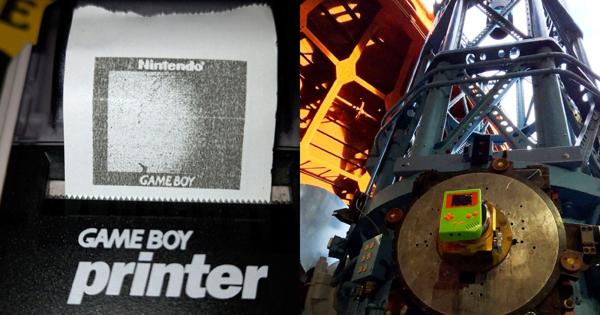 Artist Attaches Game Boy Camera to Space Telescope and Takes Photo of Jupiter