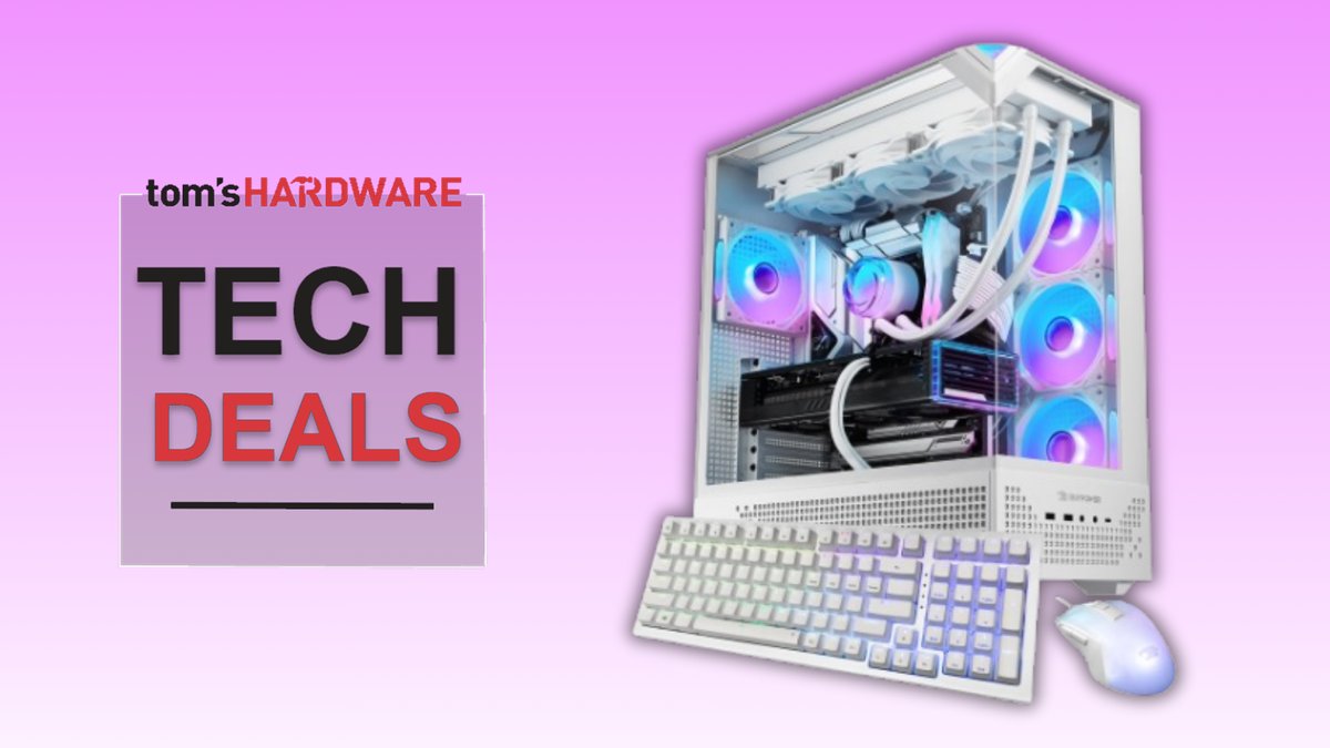 Grab a huge $550 saving on this 4K-ready gaming PC with an RTX 5070 and 7800X3D right now — just $1,449 for this liquid-cooled iBuyPower rig with 16GB DDR5 and a 1TB SSD