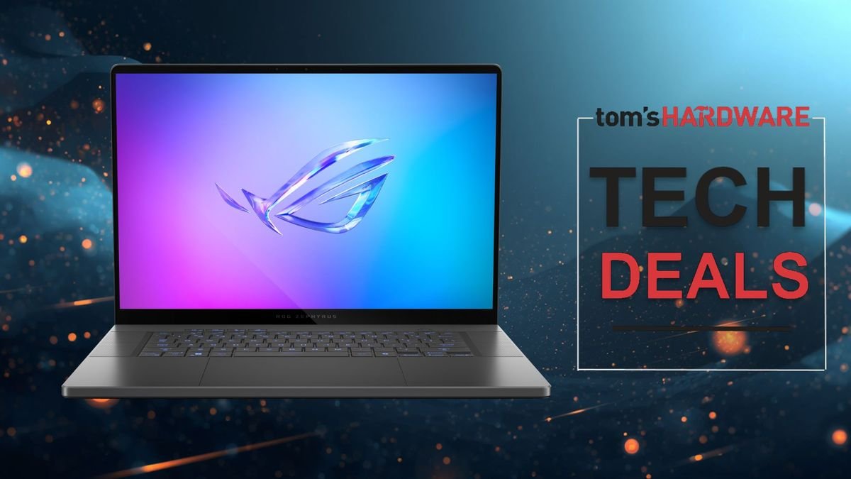 Asus' ROG Zephyrus G16 with an RTX 5070 & 240Hz OLED display is on sale for just $1,575 — Save $575 on an excellent gaming laptop with a 16-core flagship CPU & top-tier build quality