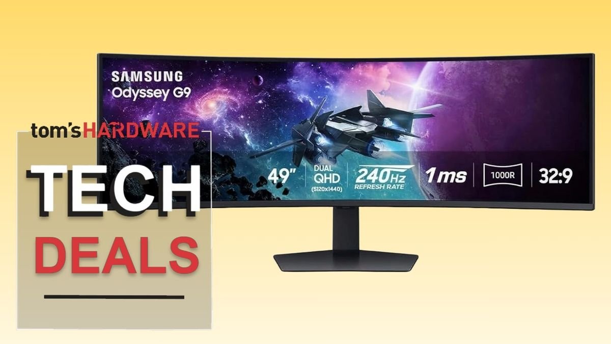 Samsung's 49-inch ultrawide Odyssey G9 gaming monitor dips to the lowest-ever price of $664 at Amazon — get 240Hz refresh rate and dense 109 PPI for 34% off