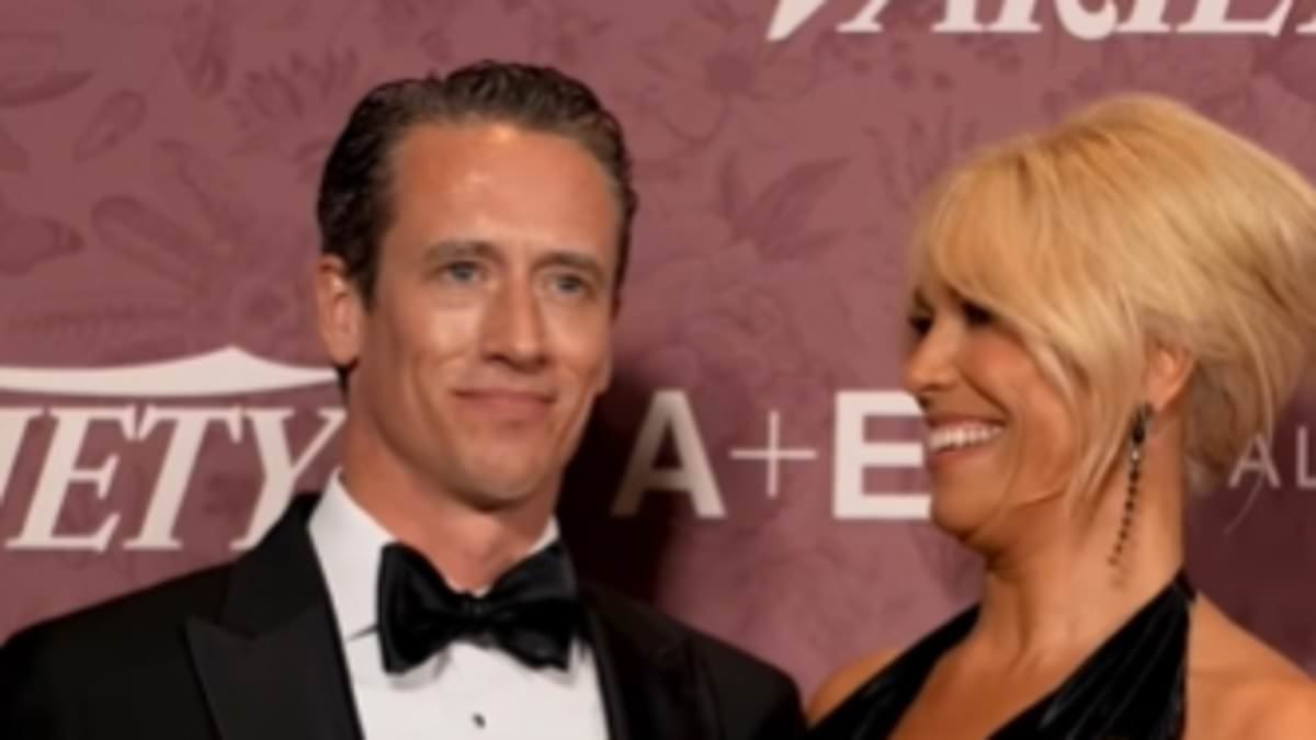 Hannah Waddingham coaches shy spinal surgeon Nick Beresford-Cleary on how to work the red carpet as they made their debut at Variety Power Of Women event