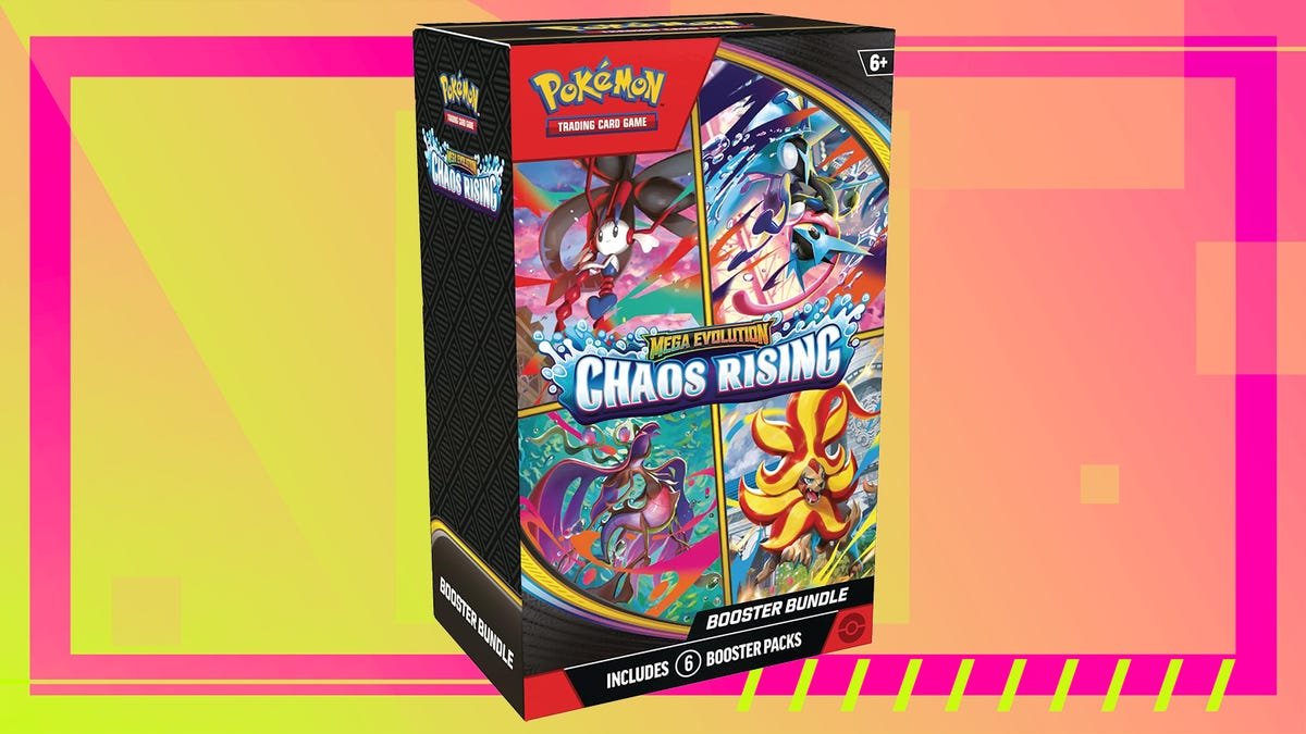 Pokémon Chaos Rising Trainer Boxes are sold out for Prime Day, but the booster bundles are still 17% off