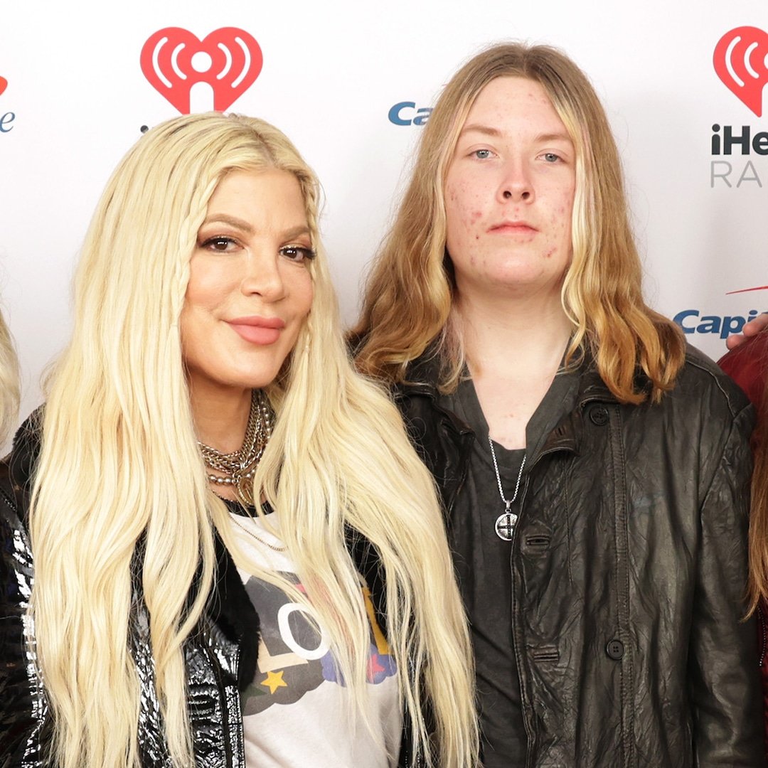 Tori Spelling, Dean McDermott's Son Liam Rocks Pink Hair in Prom Photo