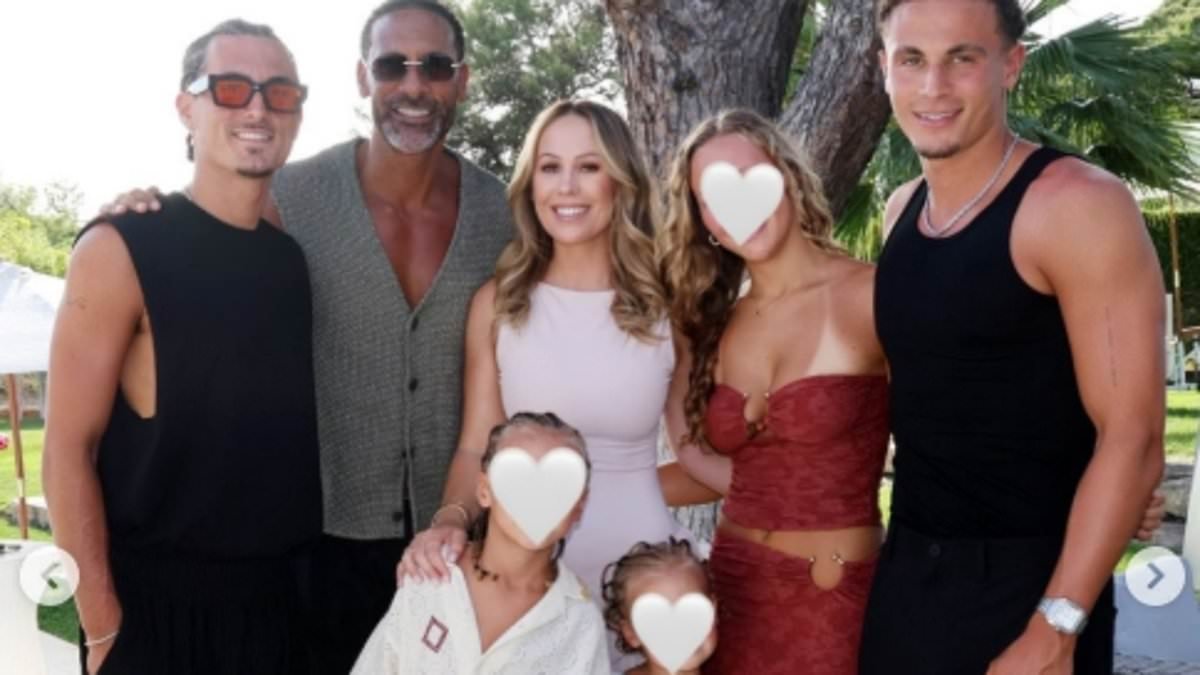 Kate Ferdinand gives a sweet nod to stepson Tate's late mother Rebecca as she hosts an epic party to celebrate his 18th birthday at the family's villa in Portugal