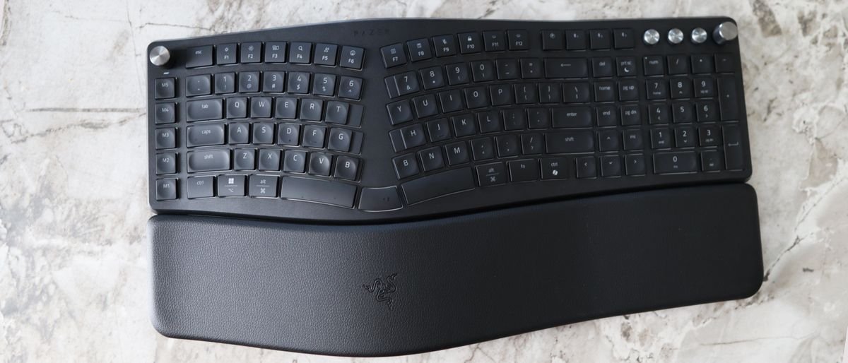The Razer Pro Type Ergo proves the company can do non-gaming keyboards well – but it’s not perfect