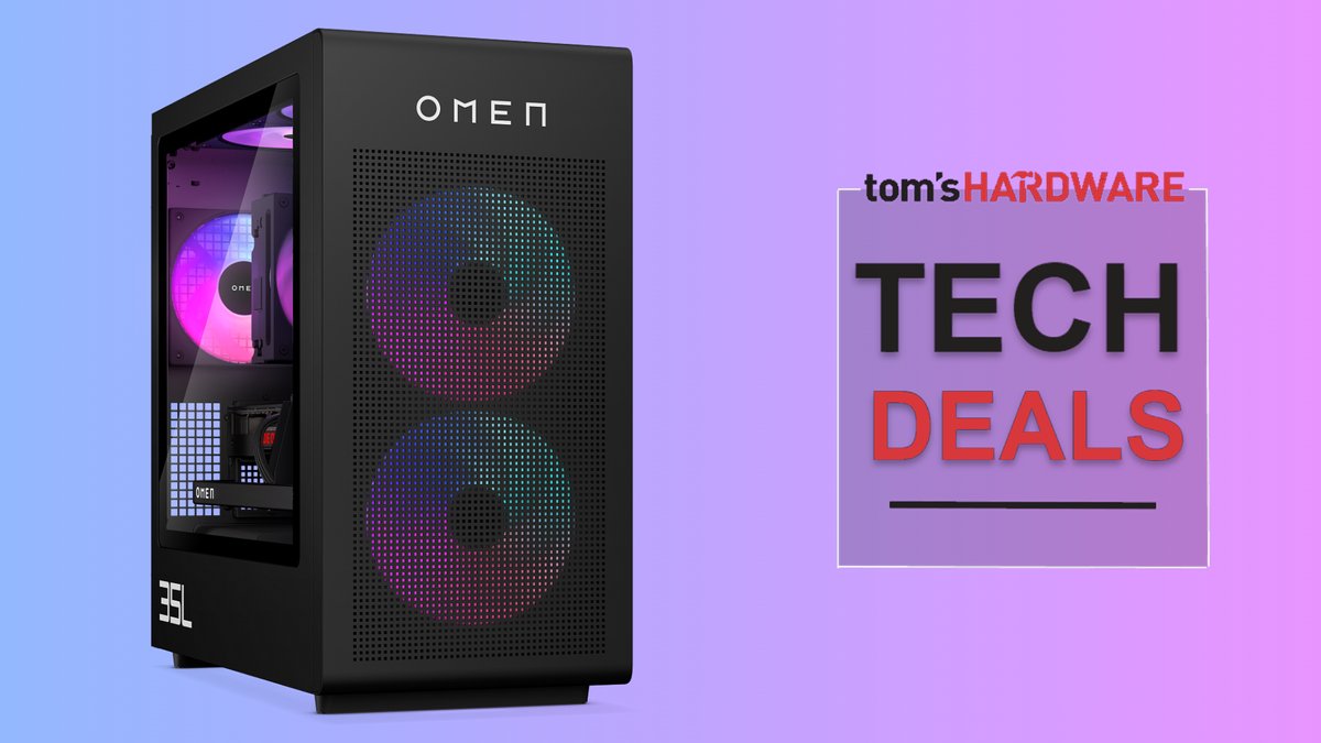 Save a massive $1,100 on this RTX 5080 gaming PC with a 9800X3D from HP, now just $2,499 — liquid-cooled Omen 35L rig unlocks 4K gameplay with 32GB DDR5 and a 2TB SSD