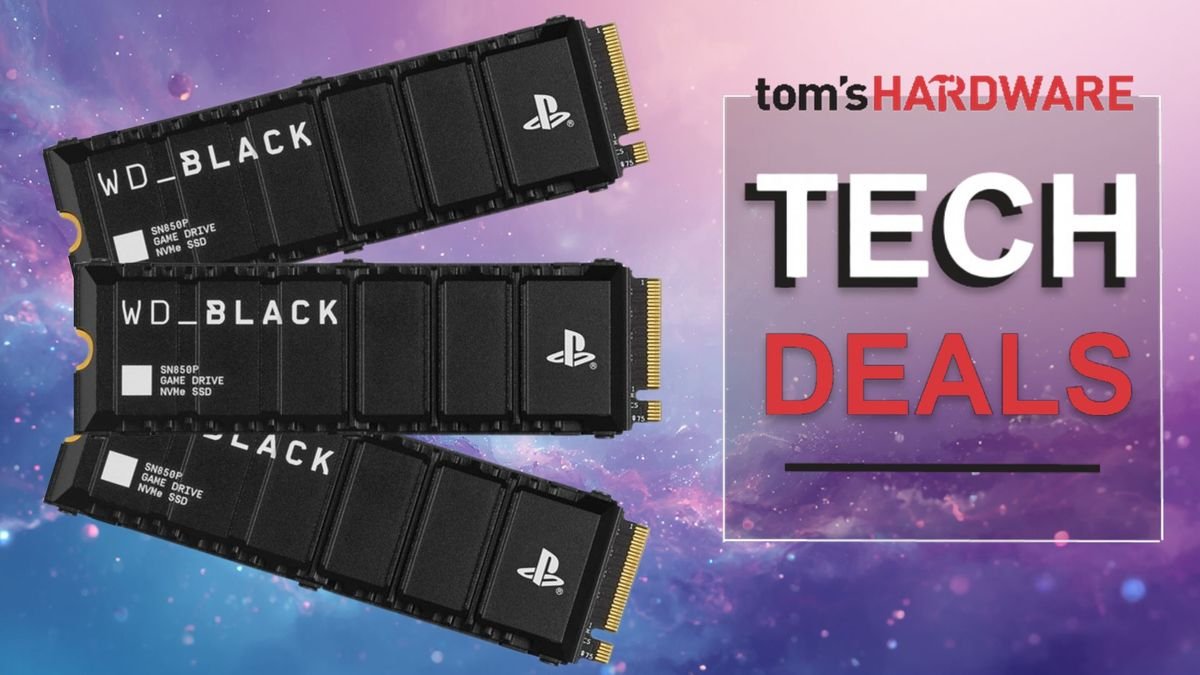 Woot slashes up to 46% off these WD Black SN850P SSDs for PC and PS5 — 1TB for $189, 2TB for $299, and 4TB for $549