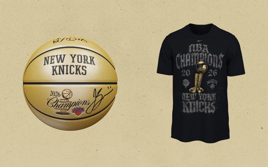 Knicks NBA Championship Merch Includes Official Locker Room T-Shirt, Signed Jalen Brunson Basketballs