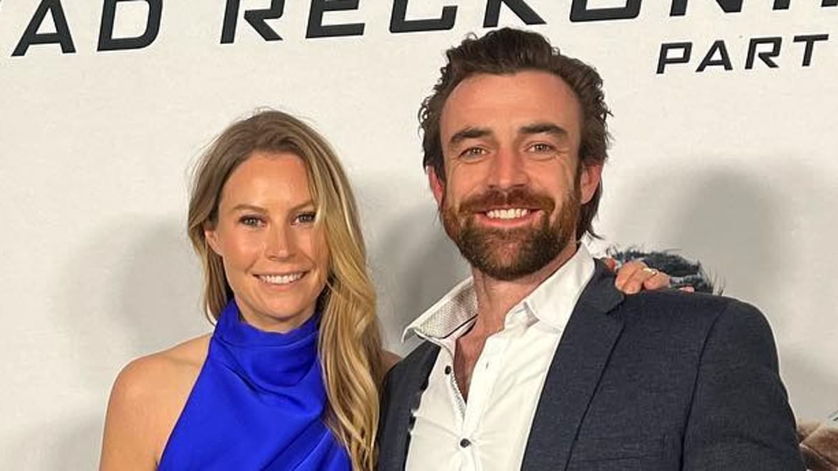Baby joy! Home and Away star Adam Rowland expecting his first child with fiancée Olivia Lewis