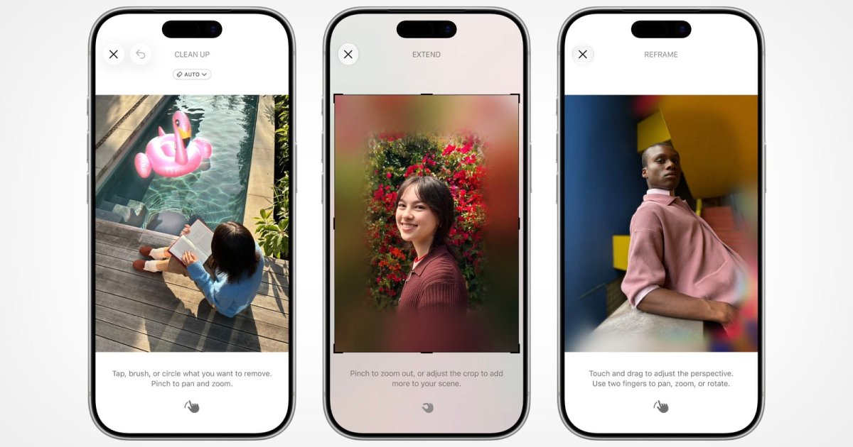 Apple’s Photos App is Getting Three New AI-Powered Editing Tools
