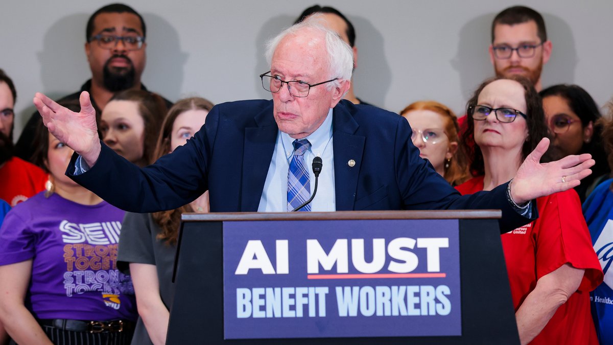 Bernie Sanders files bill proposing 50% public ownership of US AI firms and giving out $1,000 dividends — VP Vance says Trump supports giving the American people a stake in AI companies, prefers ‘pre-distribution’ over giving away cash