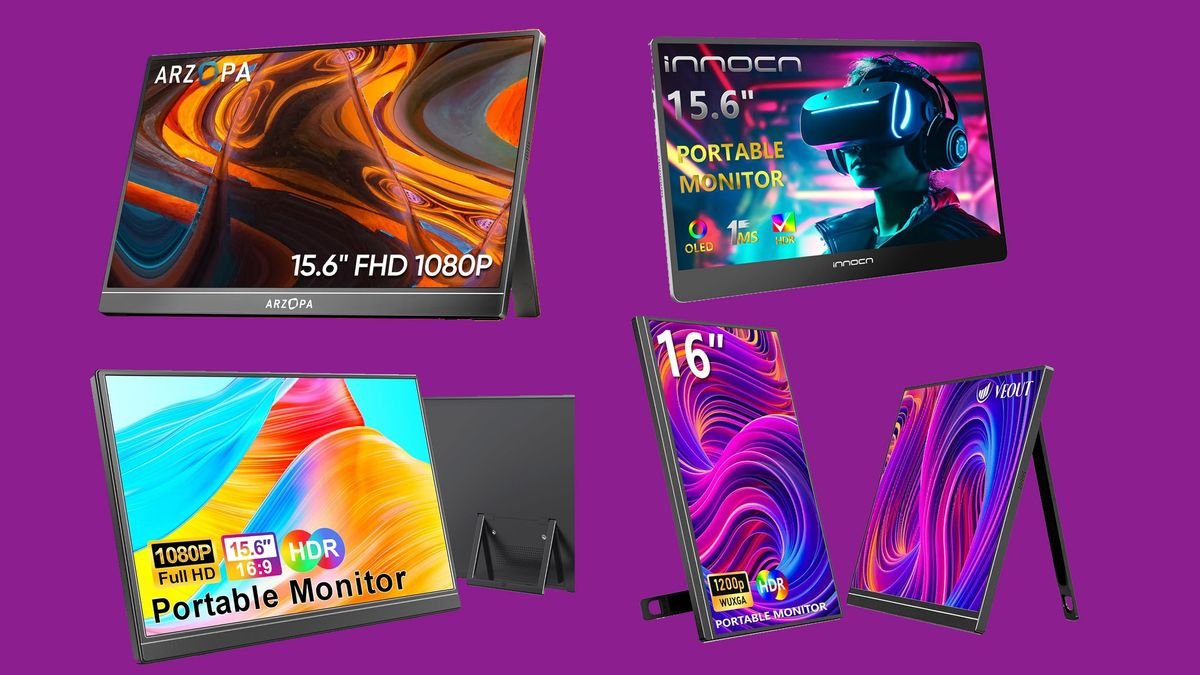 These four portable monitors are on sale for Prime Day: Get a second screen for your PC or console for as little as $39