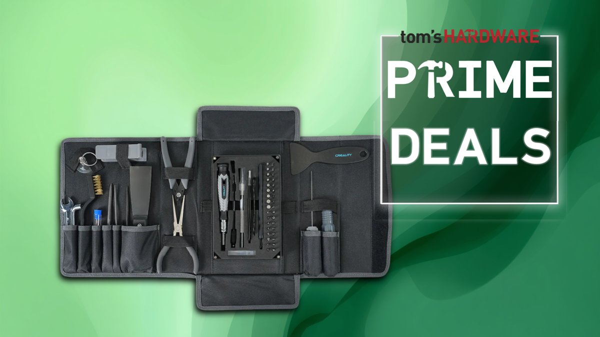 Grab this Creality 3D Printer tool kit for all-time low $25.49 for Prime Day — 74-piece set includes everything that you need for 3D printer maintenance and comes in a neat organizer for storage and transport