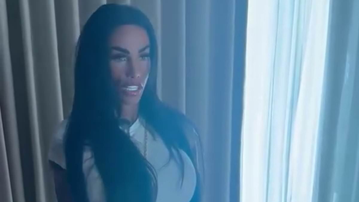 Katie Price strives to continue with normal life as she shares inspirational Instagram message - despite admitting her body is 'skeletal' after stress-induced weight loss amid husband Lee Andrew's imprisonment
