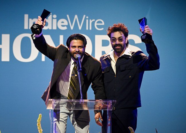 Asif Ali and Saagar Shaikh Celebrate Their IndieWire Breakthrough Award in Hilarious Speech: ‘We Broke Through That Bitch’