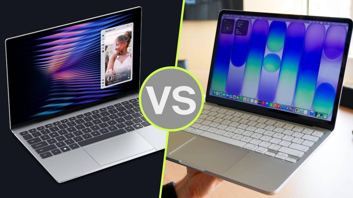 Dell XPS 13 (2026) vs. MacBook Neo: I compared both budget laptops, here's which one I'd buy